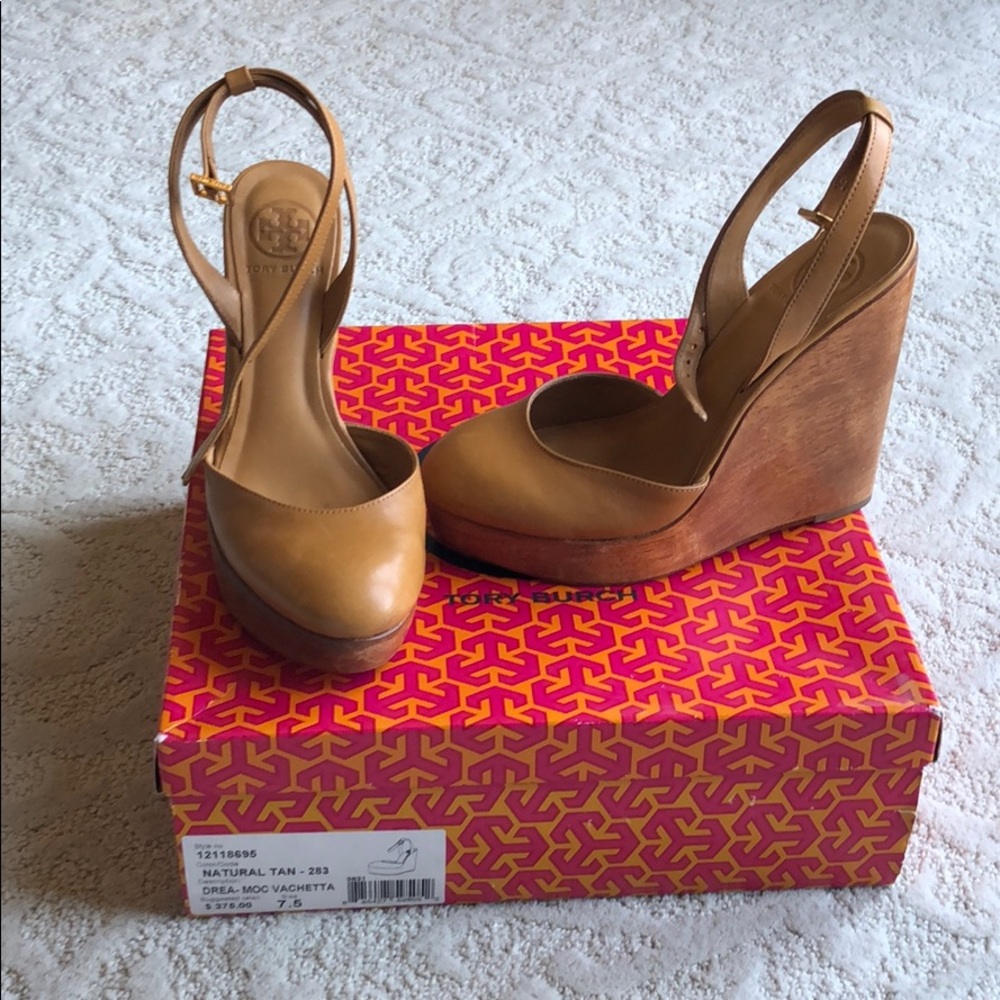Tory Burch Platform Wedges